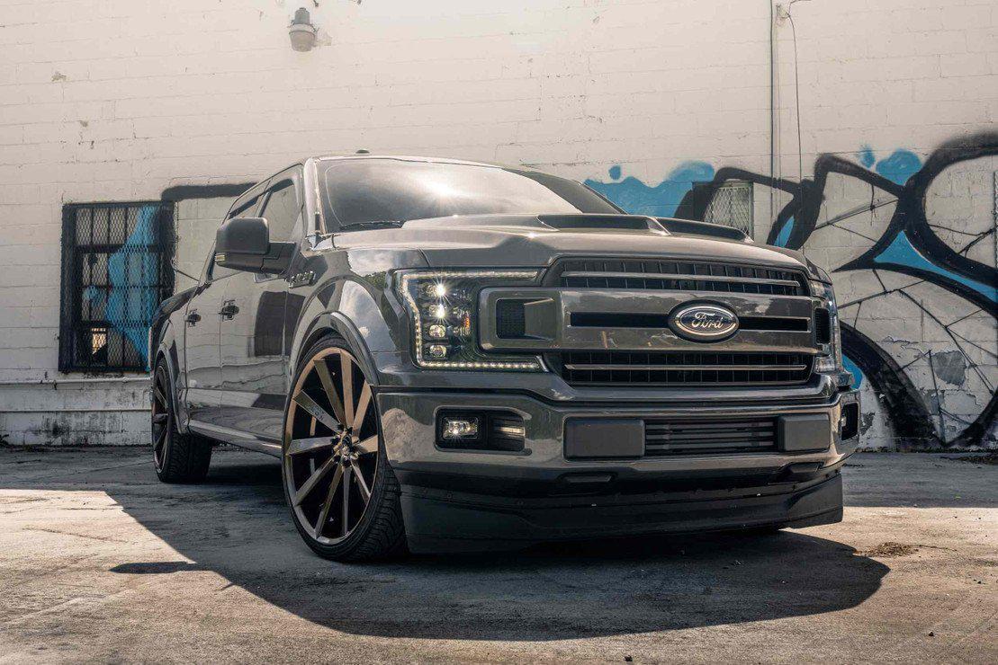 2018-2020 3.0L Powerstroke XB LED Black Headlights (LF501.2-ASM)-Headlights-Morimoto-Dirty Diesel Customs