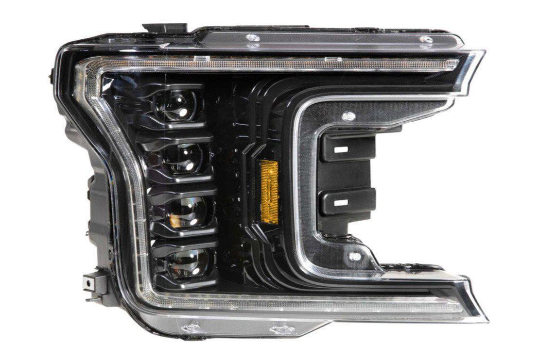 2018-2020 3.0L Powerstroke XB LED Black Headlights (LF501.2-ASM)-Headlights-Morimoto-Dirty Diesel Customs