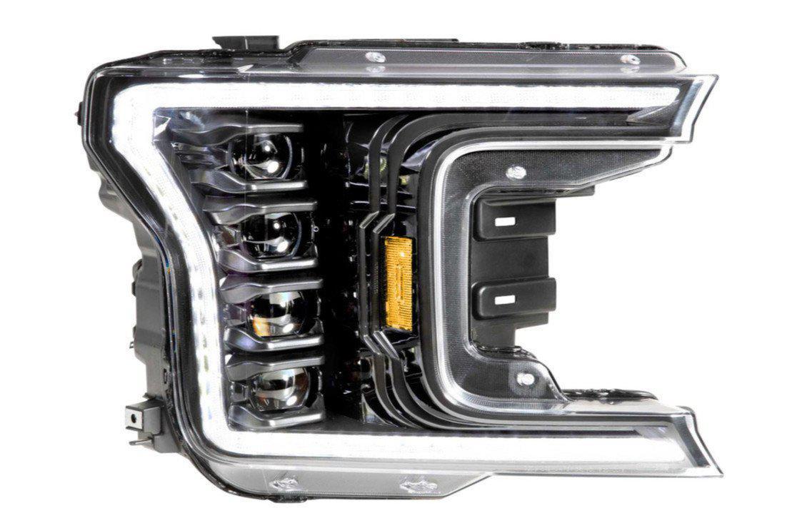 2018-2020 3.0L Powerstroke XB LED Black Headlights (LF501.2-ASM)-Headlights-Morimoto-Dirty Diesel Customs