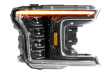 2018-2020 3.0L Powerstroke XB LED Black Headlights (LF501.2-ASM)-Headlights-Morimoto-Dirty Diesel Customs