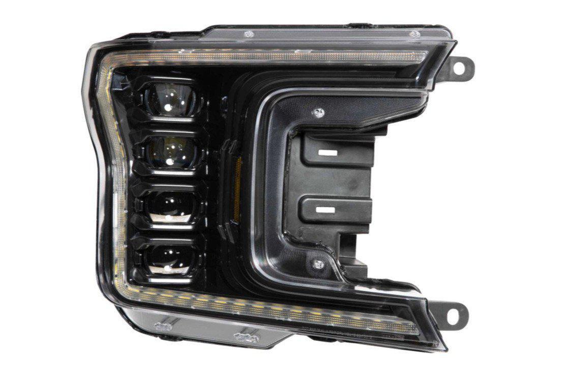 2018-2020 3.0L Powerstroke XB LED Black Headlights (LF501.2-ASM)-Headlights-Morimoto-Dirty Diesel Customs