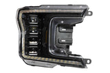 2018-2020 3.0L Powerstroke XB LED Black Headlights (LF501.2-ASM)-Headlights-Morimoto-Dirty Diesel Customs