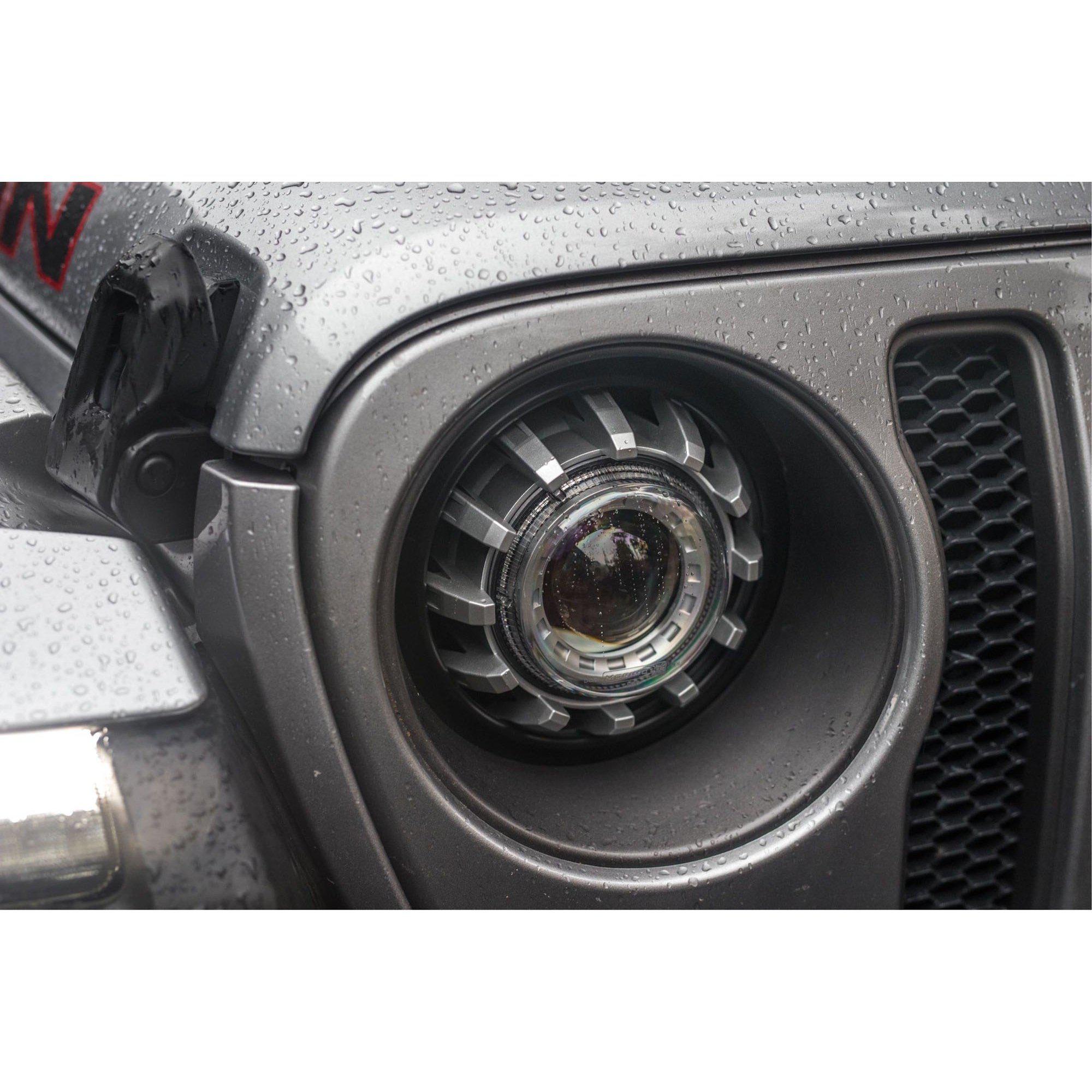 2018+ Jeep Wrangler JL 7" LED Headlight Adapters (LF630)-Headlight Adapters-Morimoto-Dirty Diesel Customs