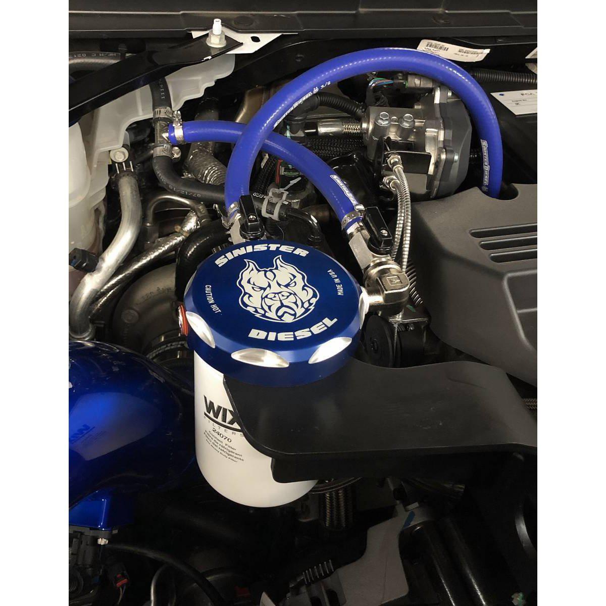 2019-2020 Cummins Coolant Filtration System w/ CAT Filter (SD-6.7CCF19-01-20)-Coolant Filtration System-Sinister-Dirty Diesel Customs
