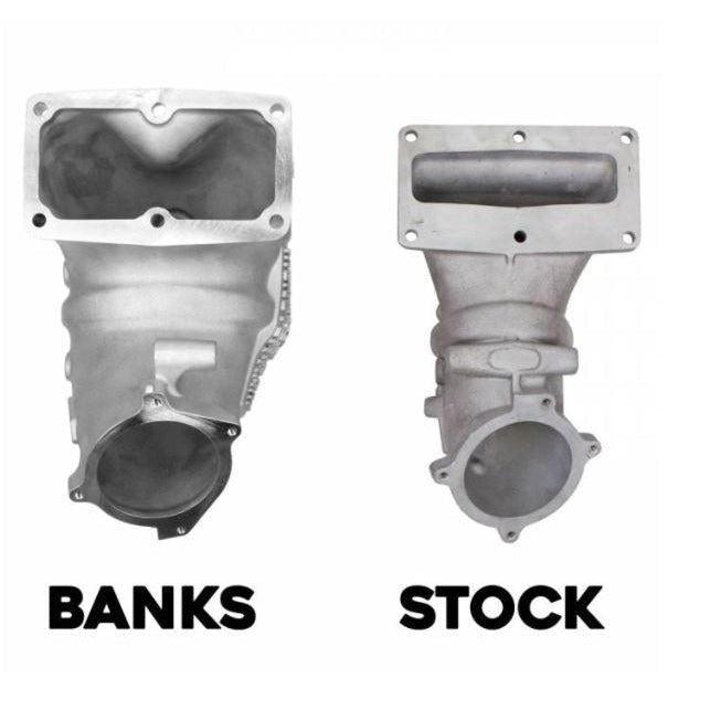 2019-2021 Cummins Monster-Ram Intake System w/ Fuel Line (42795)-Intake Elbows-Banks Power-42795-Dirty Diesel Customs