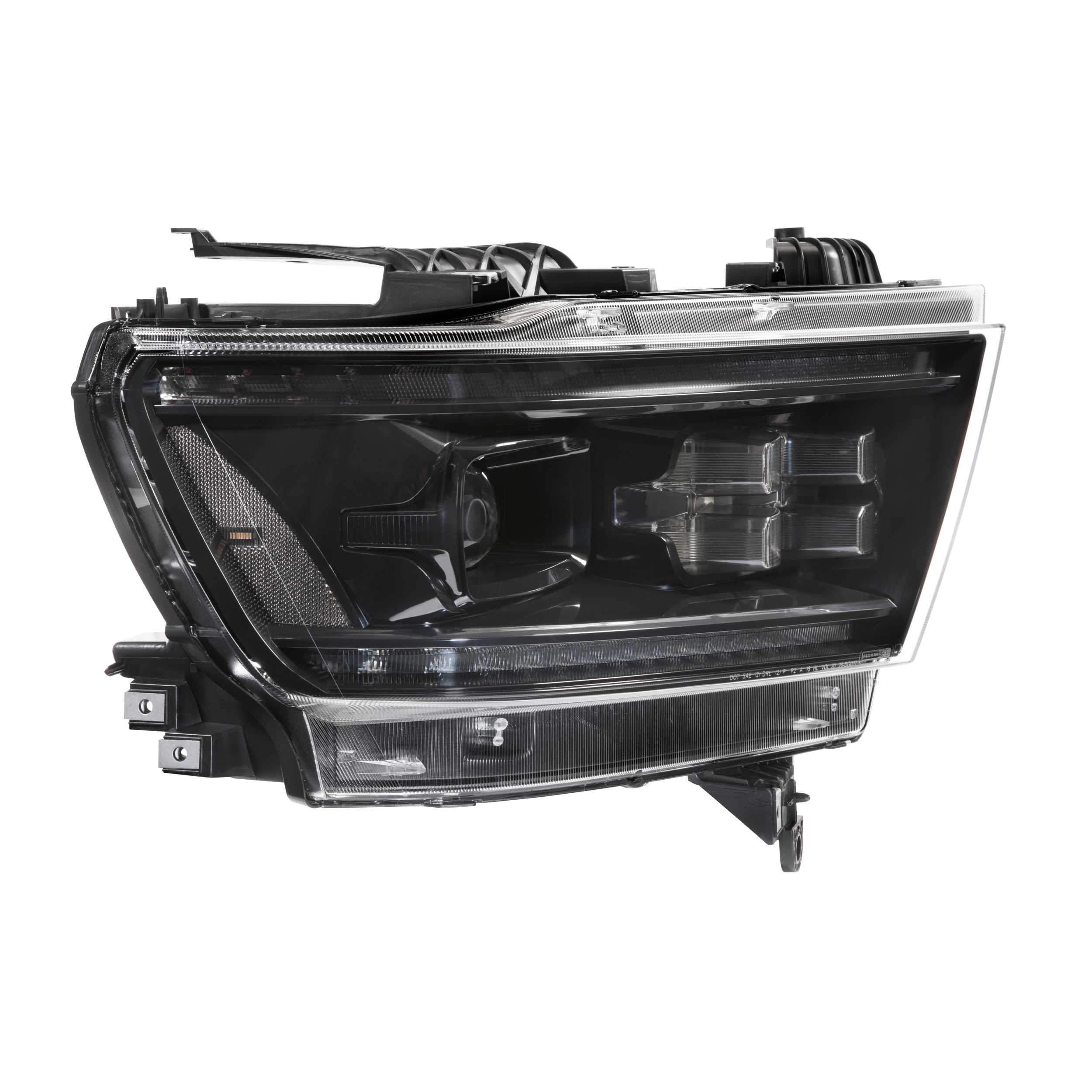 2019+ EcoDiesel XB LED Black Headlights (LF523)-Headlights-Morimoto-Dirty Diesel Customs