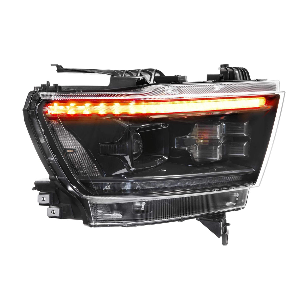 2019+ EcoDiesel XB LED Black Headlights (LF523)-Headlights-Morimoto-Dirty Diesel Customs