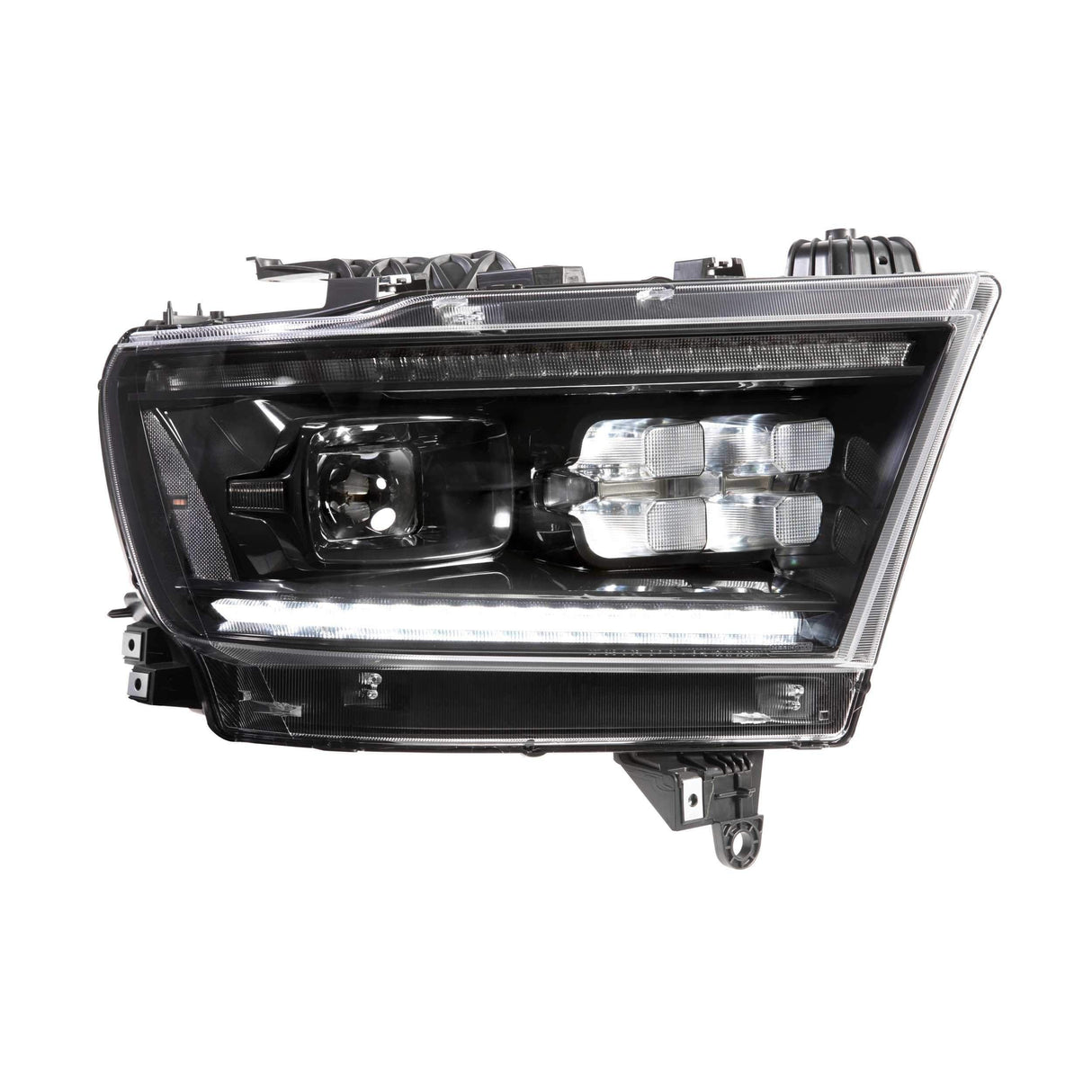 2019+ EcoDiesel XB LED Black Headlights (LF523)-Headlights-Morimoto-Dirty Diesel Customs