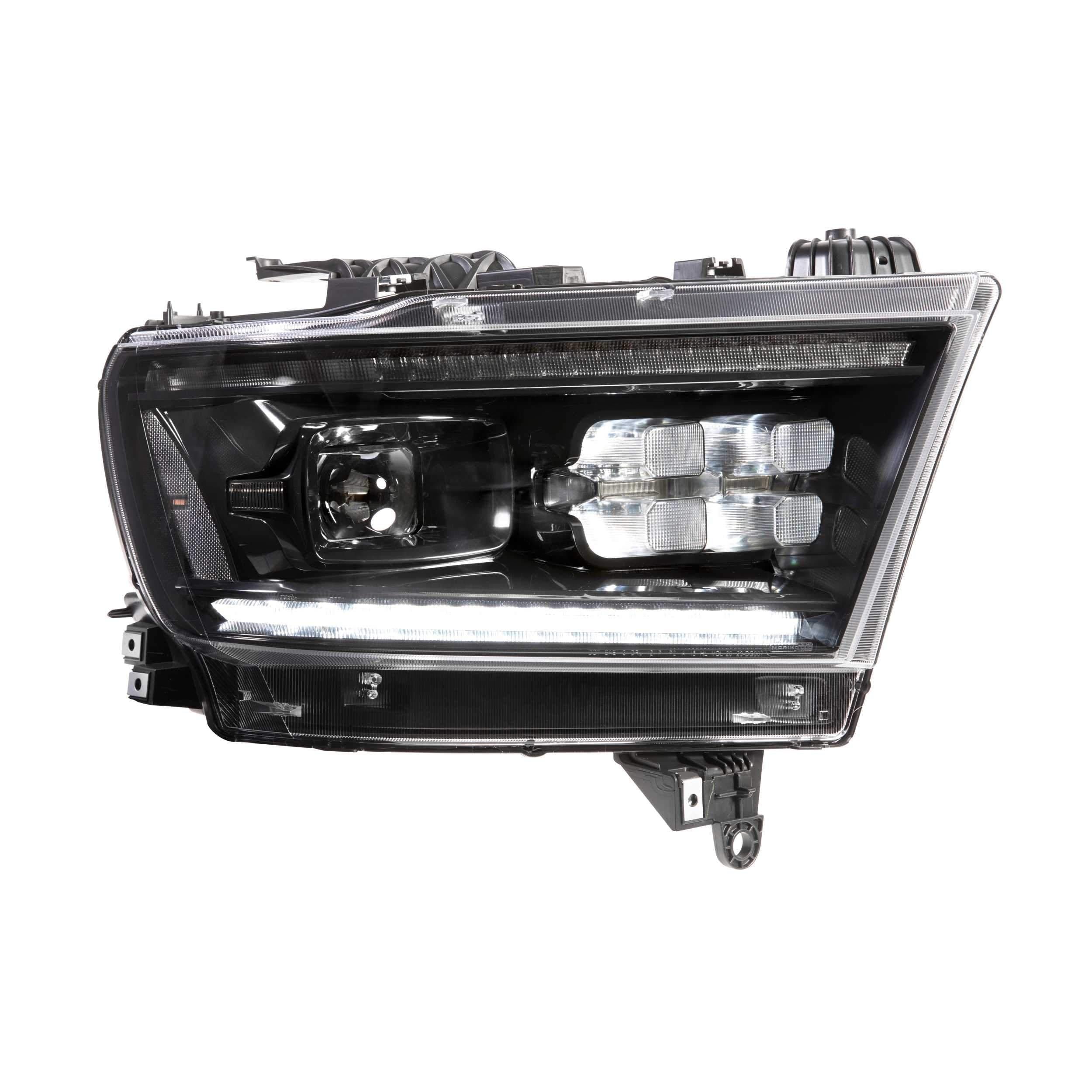 2019+ EcoDiesel XB LED Black Headlights (LF523)-Headlights-Morimoto-Dirty Diesel Customs