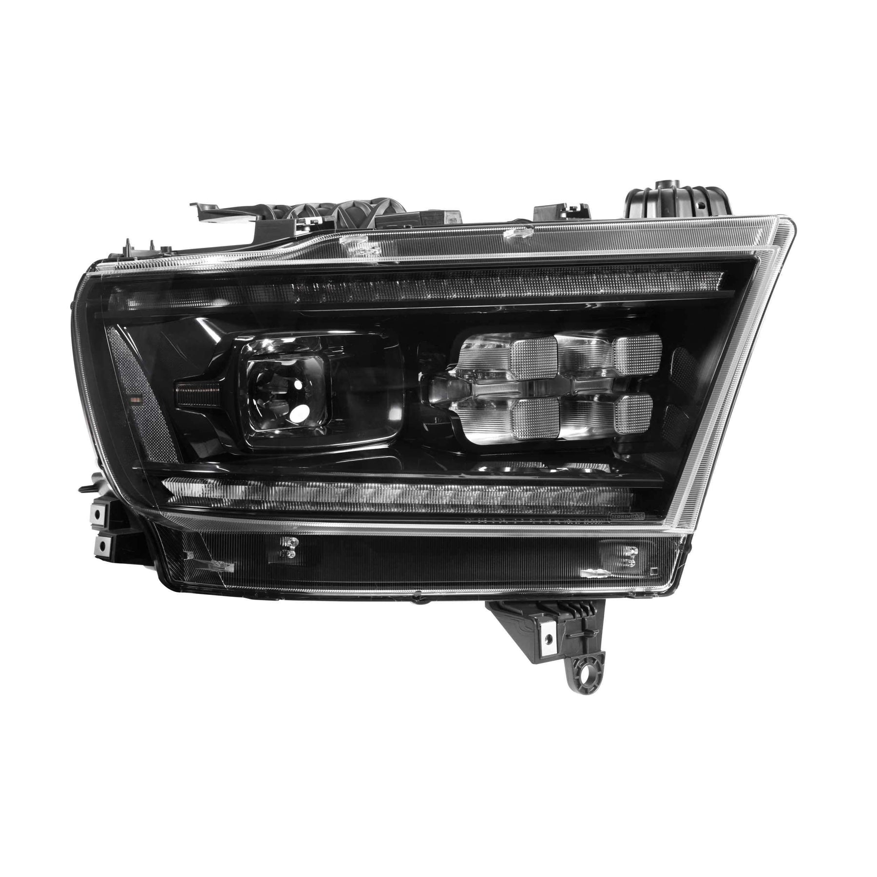 2019+ EcoDiesel XB LED Black Headlights (LF523)-Headlights-Morimoto-LF523-Dirty Diesel Customs