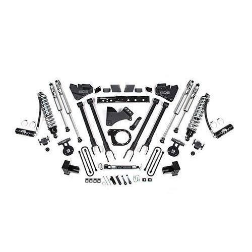 2020-2021 Powerstroke DRW 4-Link 6" Coil-Over Lift Kit (BDS1574F)-Lift Kit-BDS-BDS1574F-Dirty Diesel Customs