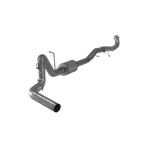 2020-2023 Duramax 4" Downpipe Back Exhaust w/ Muffler (FLO-20141)-Downpipe Back Exhaust System-Flo-Pro-Dirty Diesel Customs