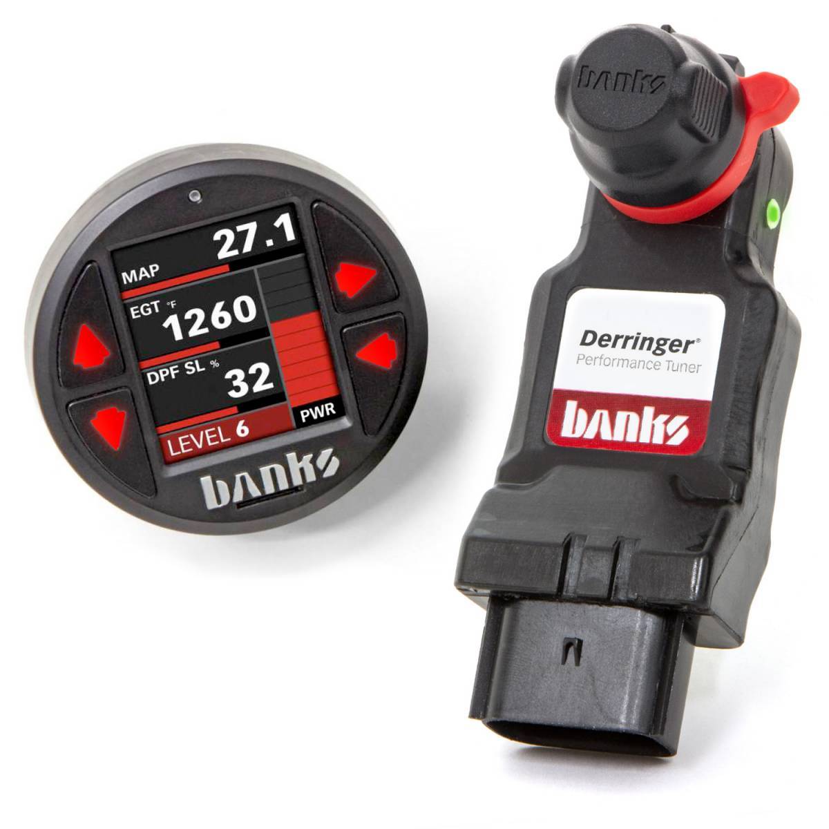 2020-2023 Duramax L5P Derringer Tuner w/ Super Gauge (67102)-Tuning-Banks Power-67102-Dirty Diesel Customs