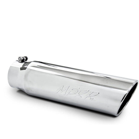 4" to 5" 18" Single Wall Angled Exhaust Tip (T5124)-Exhaust Tips-MBRP-T5124-Dirty Diesel Customs