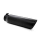 4" to 5" 18" Single Wall Angled Exhaust Tip (T5124)-Exhaust Tips-MBRP-T5124BLK-Dirty Diesel Customs
