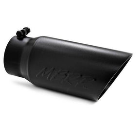 4" to 5" Dual Wall Angled Exhaust Tip (T5053)-Exhaust Tips-MBRP-t5053blk-Dirty Diesel Customs