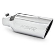 4" to 7" Exhaust Tip - Rolled End T5126(BLK)-Exhaust Tips-MBRP-Dirty Diesel Customs