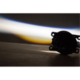 Audi S5 XB LED Black Fog Light (LF640)-Fog Lights-Morimoto-Dirty Diesel Customs