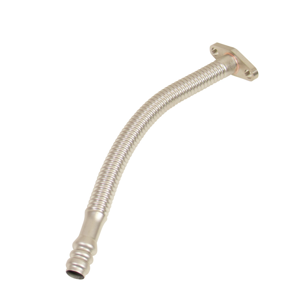 BD 12-inch Flexible Turbo Oil Return Line (1453105)-Oil Drain-BD Diesel-Dirty Diesel Customs