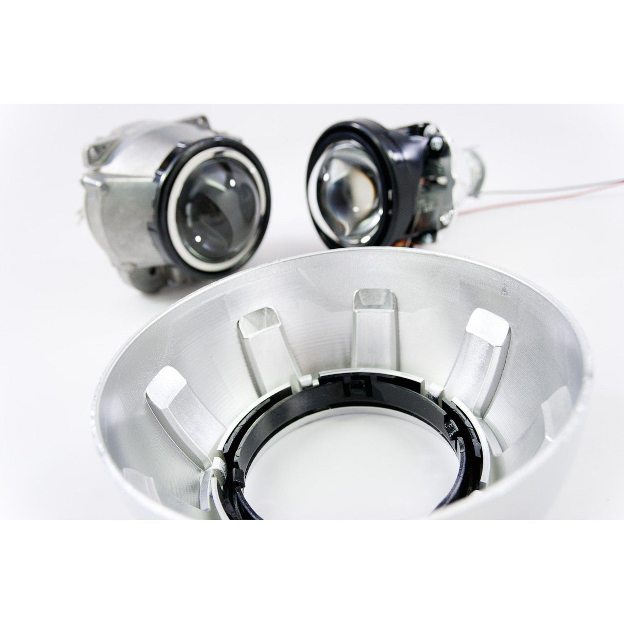 Centric Shroud Rings Mini H1 (S60)-Lighting Accessories-Morimoto-Dirty Diesel Customs