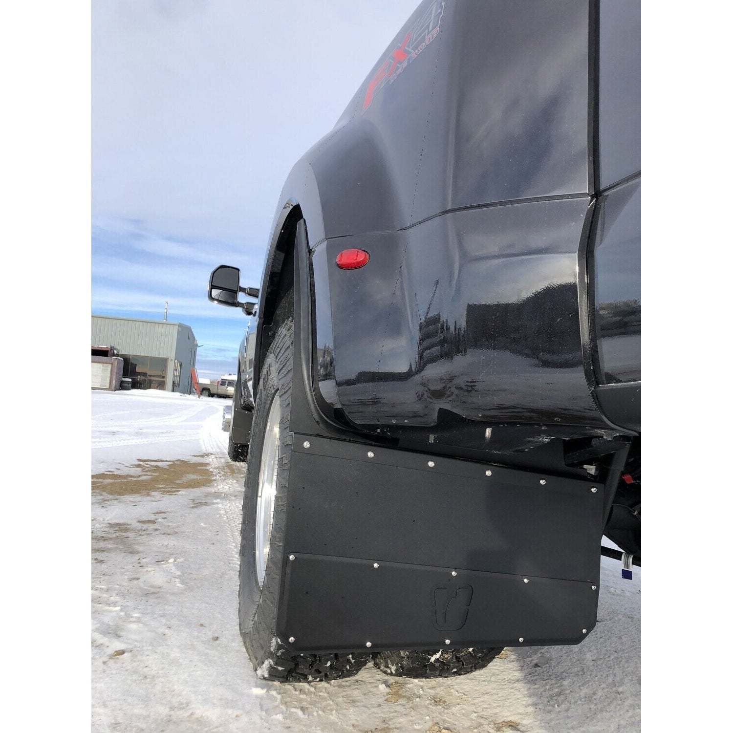 DIRTY Standard Height Dually Mud Flaps-Mud Flap-Trigger Industries-Dirty Diesel Customs
