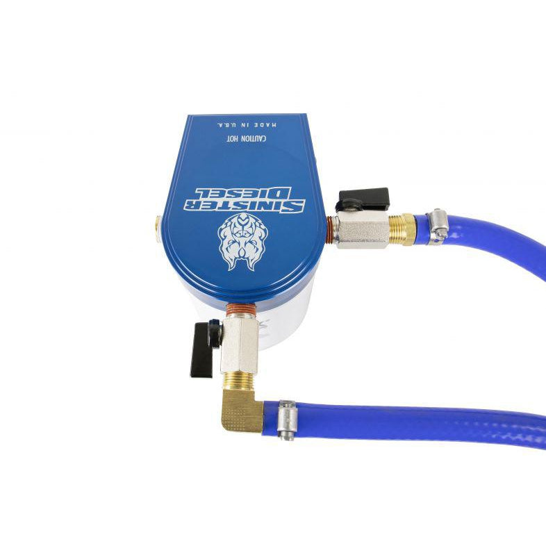 *Discontinued* 2008-2010 Powerstroke Coolant Filtration System w/ WIX (SD-COOLFIL-6.4-W)-Coolant Filtration System-Sinister-Dirty Diesel Customs