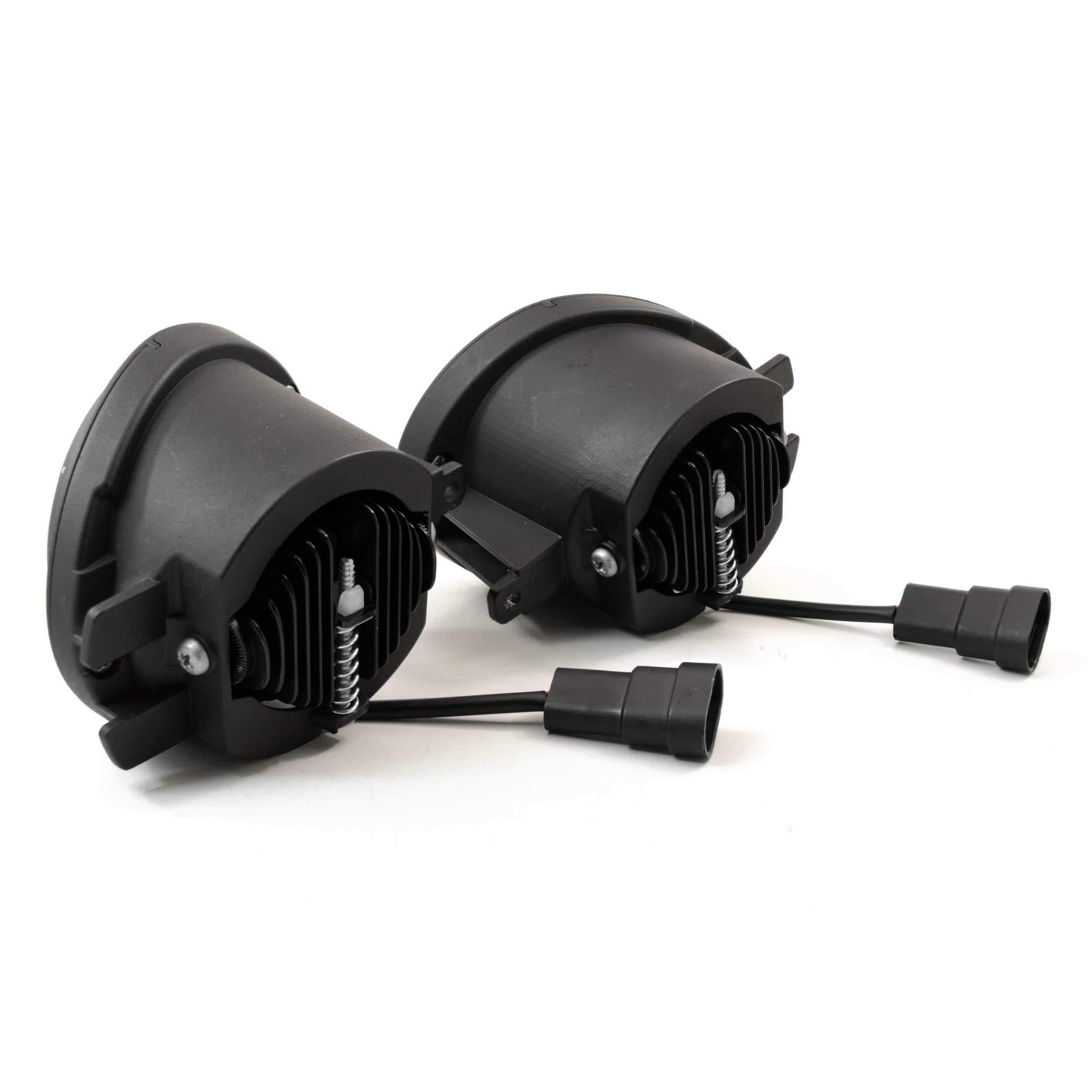 *Discontinued* BMW E36 / E39 M Car XB LED Black Fog Lights (LF600)-Fog Lights-Morimoto-Dirty Diesel Customs