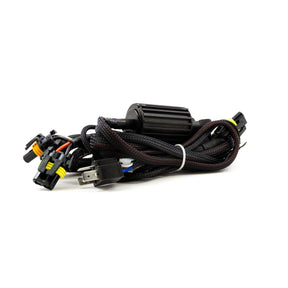 H4 Motorcycle Single Output HID Harness (H171)-Lighting Harness-Morimoto-H171-Dirty Diesel Customs