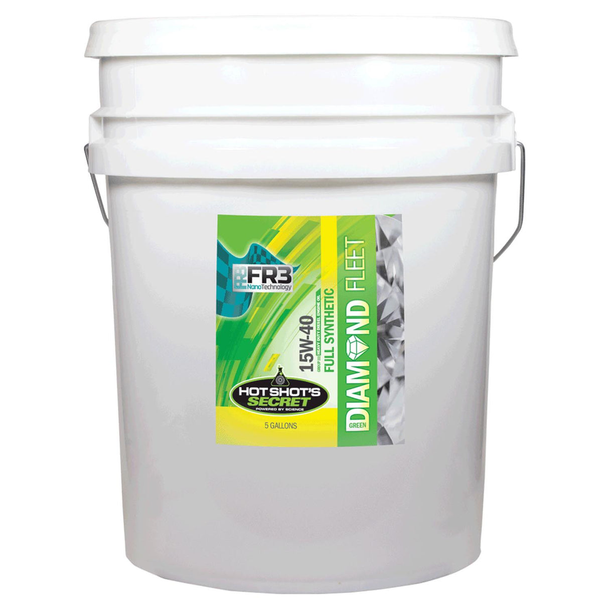 Hot Shot's Secret 15W-40 Full Synthetic Green Diamond Fleet Oil (GDGALFULL-SYN1540)-Engine Oil-Hot Shot's Secret-GD05GFULL-SYN1540-Dirty Diesel Customs