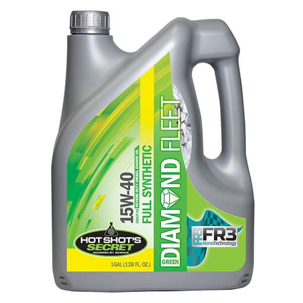 Hot Shot's Secret 15W-40 Full Synthetic Green Diamond Fle