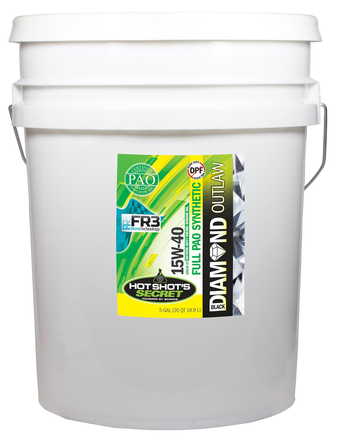 Hot Shot's Secret Black Diamond Outlaw 15W-40 Synthetic Oil (BDGALZ)-Engine Oil-Hot Shot's Secret-BD05GZ-Dirty Diesel Customs