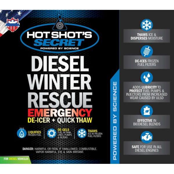 Hot Shot's Secret Diesel Winter Rescue (DWR32Z)-Fuel Additive-Hot Shot's Secret-Dirty Diesel Customs