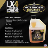 Hot Shot's Secret LX4 Lubricity Extreme (LX404Z)-Lubricant-Hot Shot's Secret-Dirty Diesel Customs