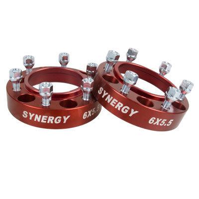 Hub Centric Wheel Spacers 6X5.5-1.50" (4112-6-55-H)-Wheel Spacers-Synergy MFG-Dirty Diesel Customs