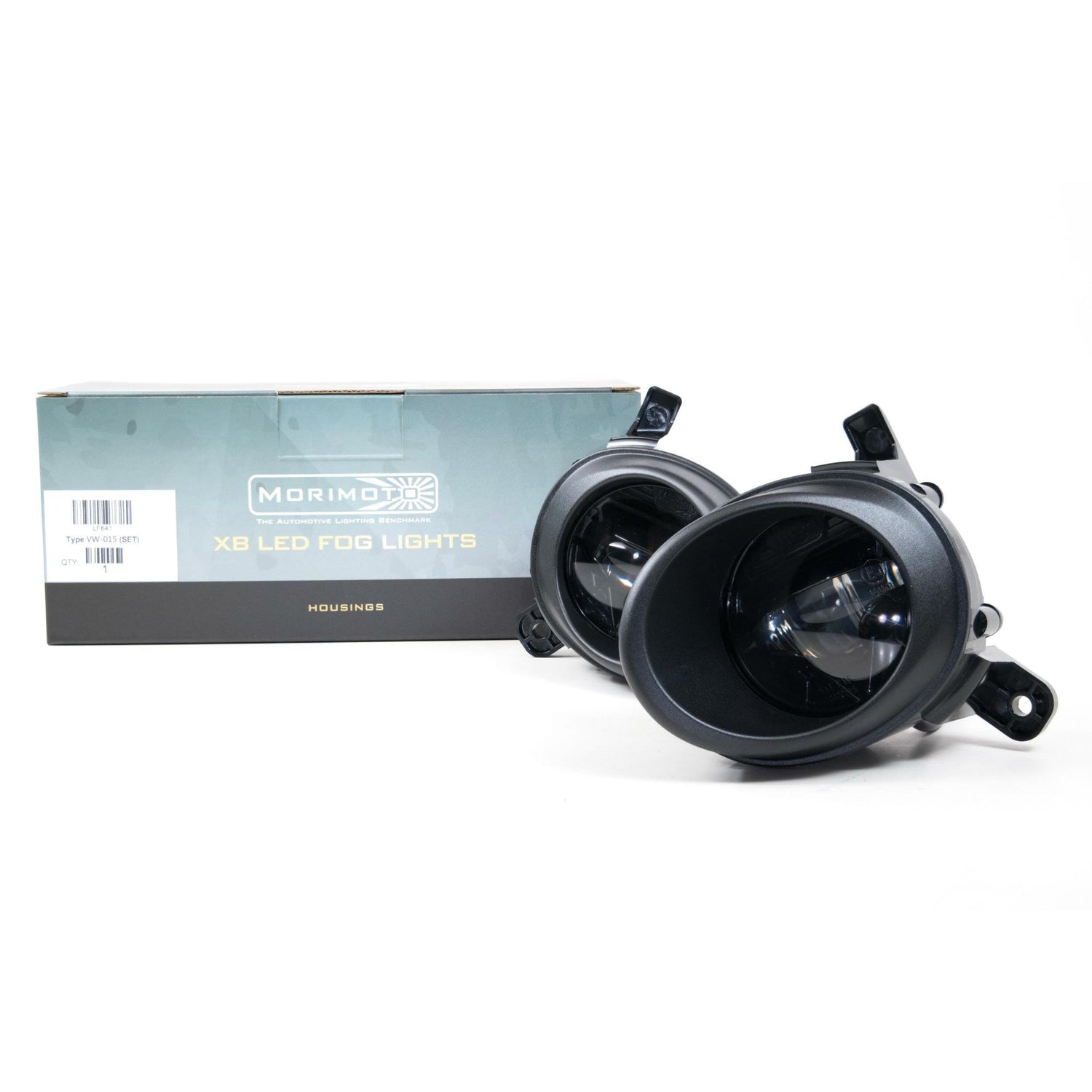 Morimoto XB LED Fogs: Type A5 (Set / Black) (LF641)-Fog Lights-Morimoto-Dirty Diesel Customs