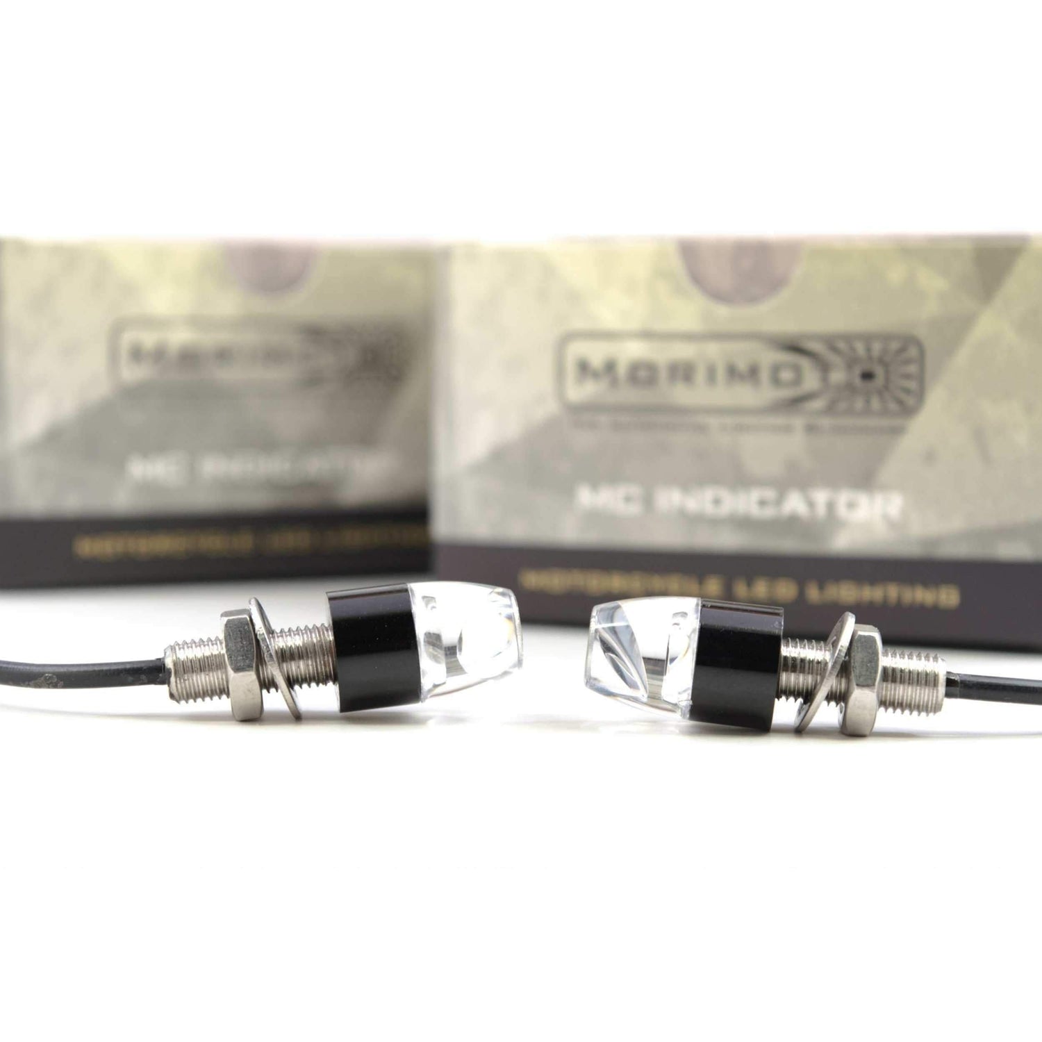 Motorcycle Pindicator Dual Intensity Amber (LED1211)-Lighting Accessories-Morimoto-Dirty Diesel Customs