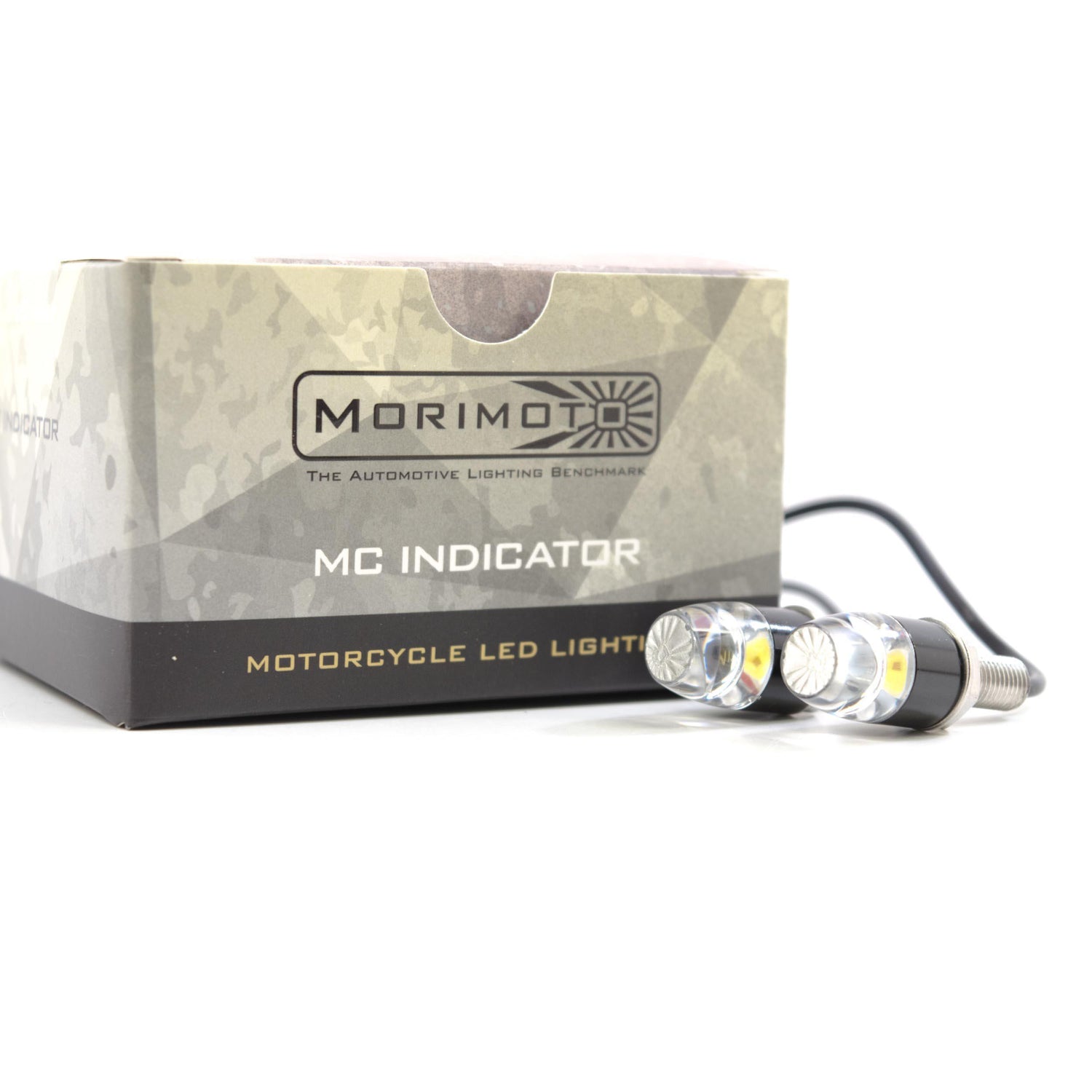 Motorcycle Pindicator Dual Intensity Amber (LED1211)-Lighting Accessories-Morimoto-Dirty Diesel Customs