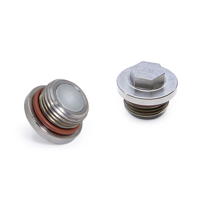 PPE Raw Stainless Steel Magnetic Drain Plug (128051001)-Transmission Drain Plug-PPE-128051001-Dirty Diesel Customs