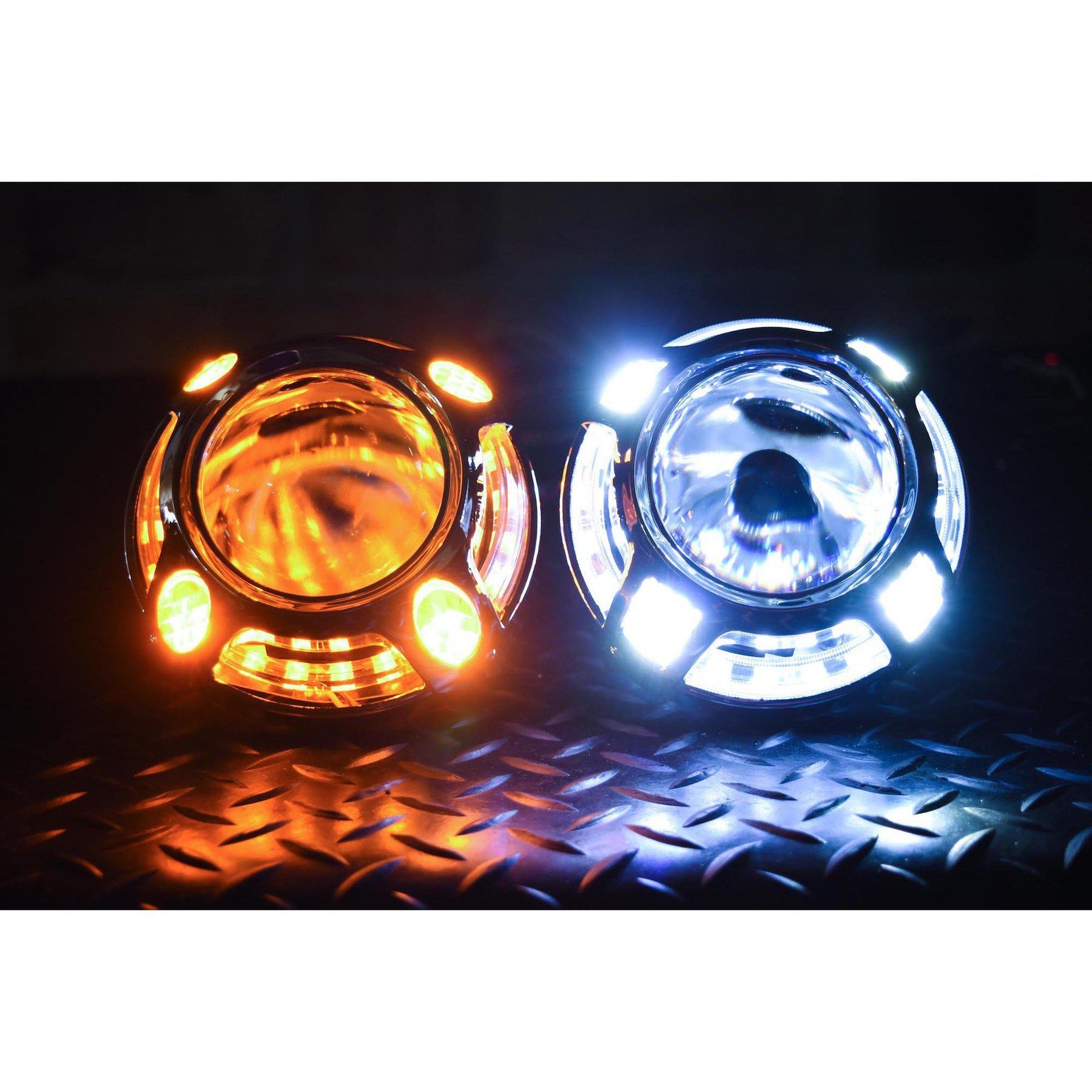 Panamera LED Switchback Shroud (S262)-Lighting Accessories-Morimoto-S262-Dirty Diesel Customs