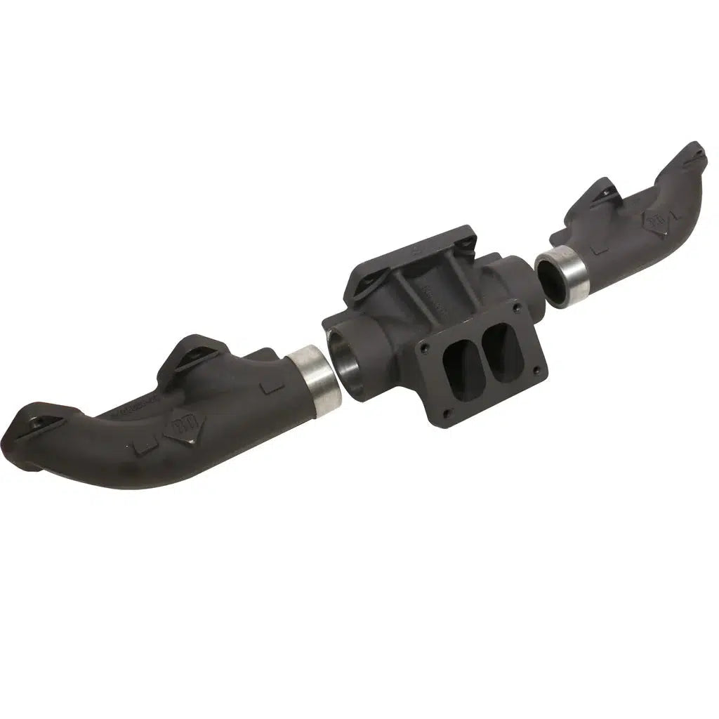 Pre-2002 Cummins ISX Exhaust Manifold T6 Upgrade (1048008)-Exhaust Manifold-BD Diesel-Dirty Diesel Customs