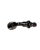 Universal 10" 90 Deg. To Hose Barb Black (FPE-PL-90-10)-Adapters-Fleece Performance-Dirty Diesel Customs