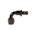 Universal 10" 90 Deg. To Hose Barb Black (FPE-PL-90-10)-Adapters-Fleece Performance-Dirty Diesel Customs