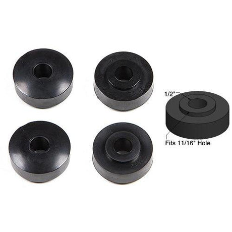 Universal 1/2" i.d. 11/16" Hole Bushing Set (BDS079052)-Bushings-BDS-Dirty Diesel Customs