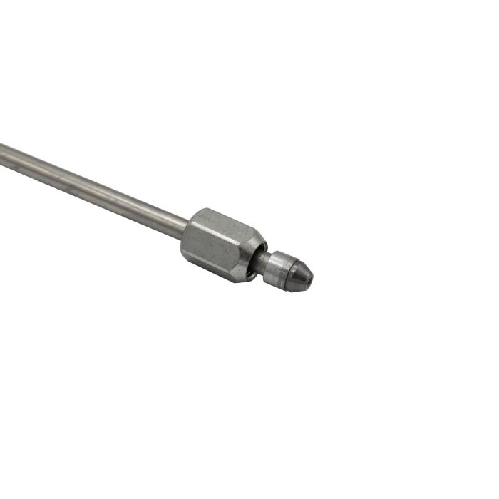 Universal 17" High Pressure Fuel Line (8mm x 3.5mm Line, M14x1.5 Nuts) (FPE-34200-17)-Fuel Lines-Fleece Performance-Dirty Diesel Customs