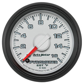 Universal 2-1/16" Pyrometer 0-1600°F Stepper Motor (8544)-Pyrometer-Autometer-8544-Dirty Diesel Customs