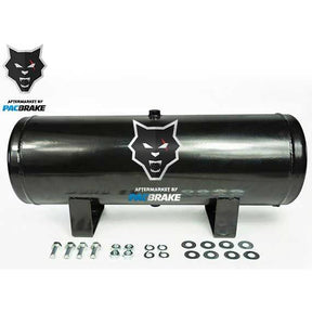 Universal 2 ½ Gallon Carbon Steel Basic Air Tank Kit w/ Hardware (HP10093)-Air Tank-PACBRAKE-HP10093-Dirty Diesel Customs