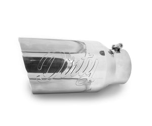 Universal 4 to 6" Dirty Stainless Exhaust Tip (DDC-EXH-A055)-Exhaust Tips-Dirty Diesel Customs-Dirty Diesel Customs