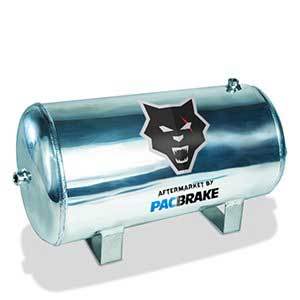 Universal 5 Gallon Aluminum Air Tank Kit w/ Harware (HP10265)-Air Tank-PACBRAKE-Dirty Diesel Customs