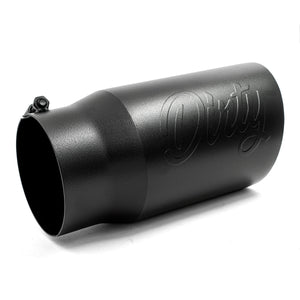 Universal 5 to 6" Dirty Stainless Exhaust Tip (DDC-EXH-A056)-Exhaust Tips-Dirty Diesel Customs-Dirty Diesel Customs