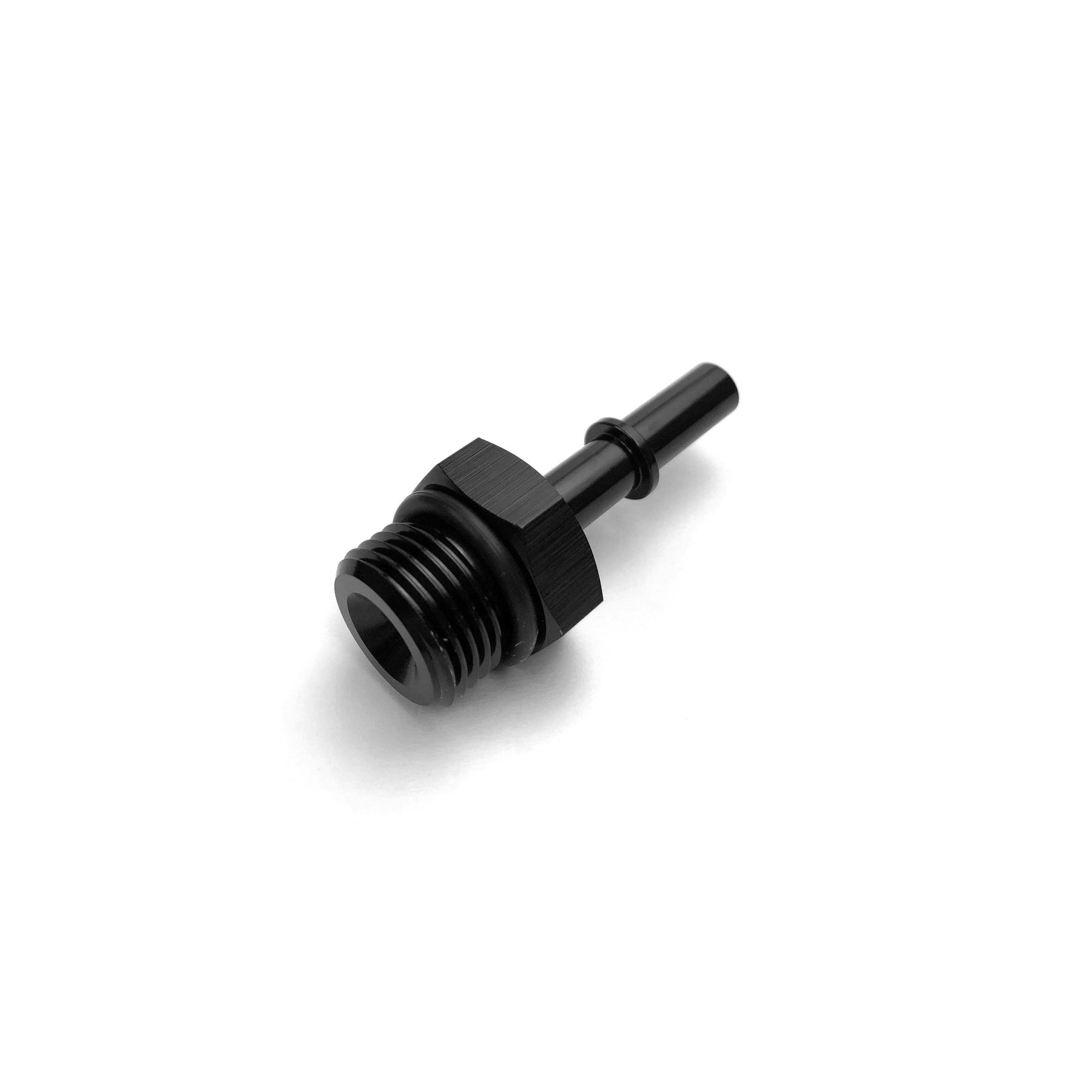 Universal 5/16" Quick Connect to 3/4"-16 O-ring (-8 AN) (FPE-34552-A)-Fuel Lines-Fleece Performance-FPE-34552-A -Dirty Diesel Customs